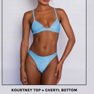 SKATIE SWIM: M top S bottom